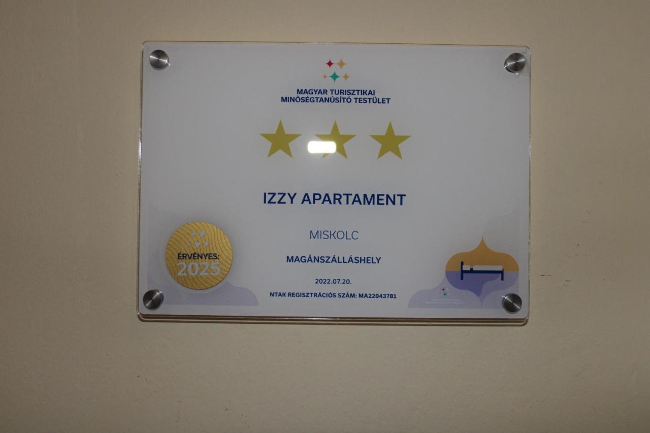 Apartament Izzy Apartament Miszkolc Zewnętrze zdjęcie